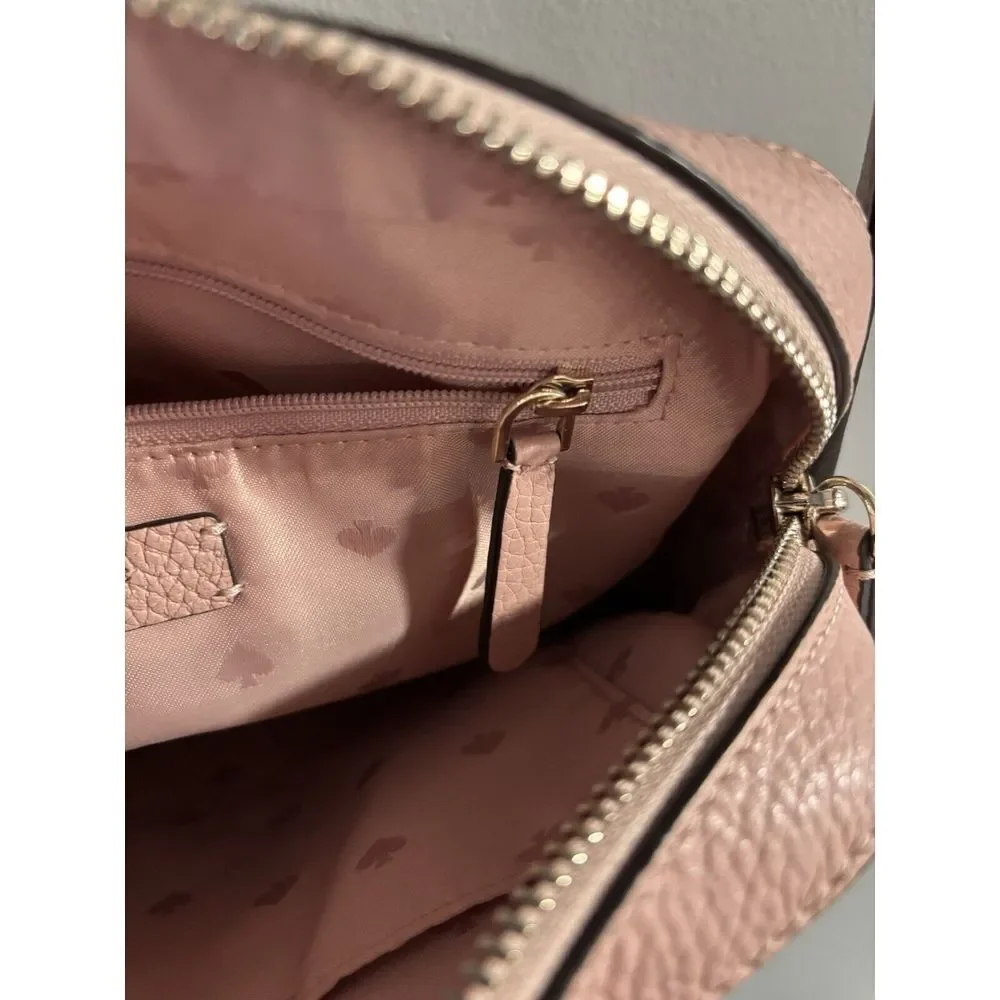 Kate Spade New York Sienne Logo‎ Camera Bag Blush Pink Crossbody Purse